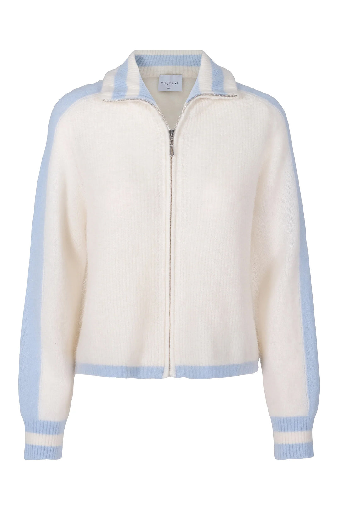 Lyra Chunky Knitted Cardigan - Lt.Blue
