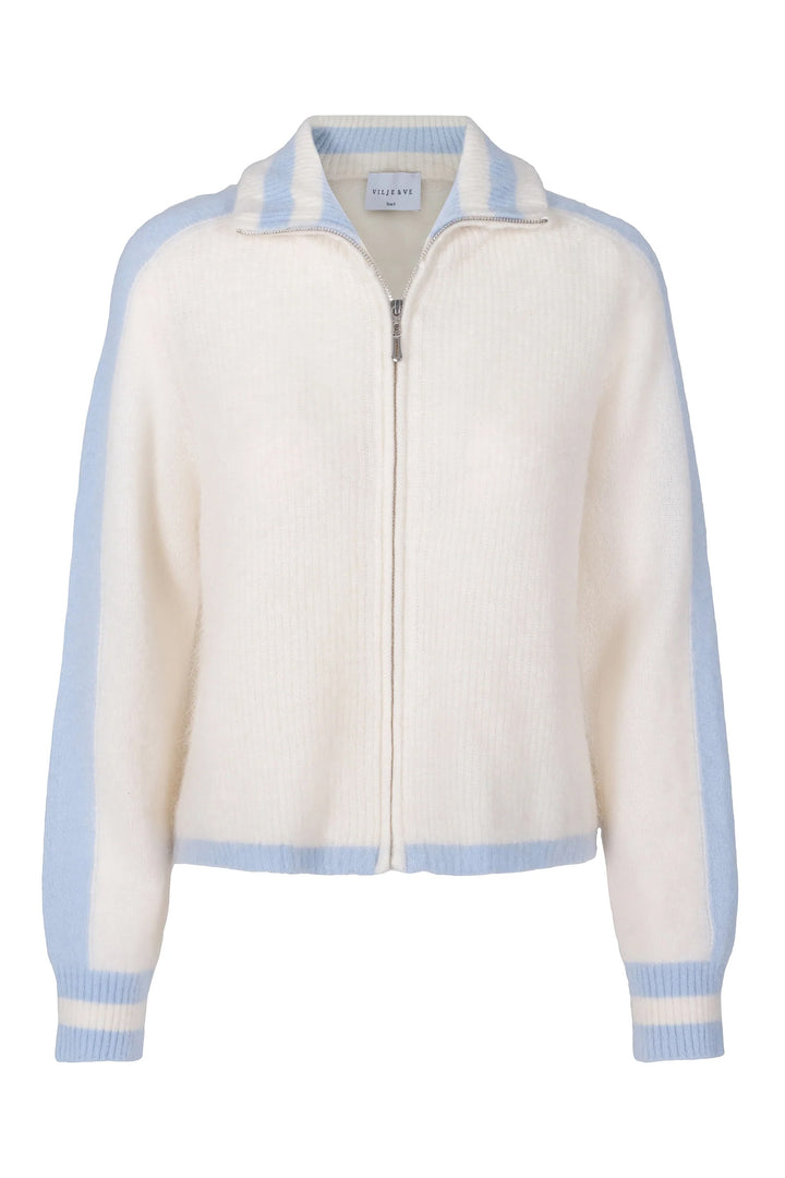 Lyra Chunky Knitted Cardigan - Lt.Blue
