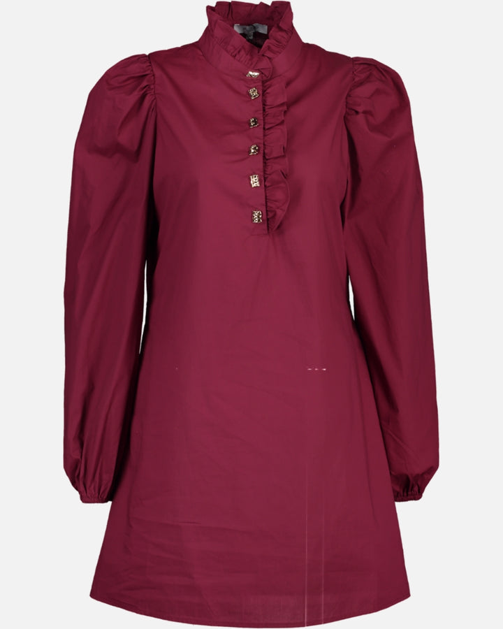 Vanda Dress - Bordeaux