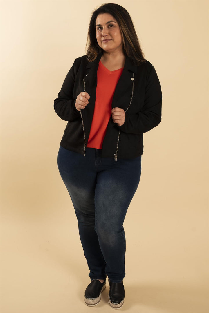 Faan Biker Jacket - Black
