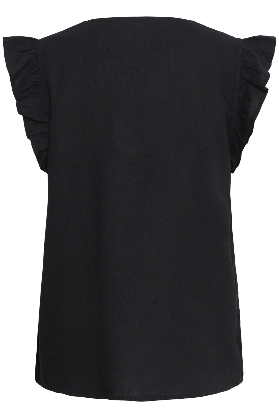 BYFALAKKA RUFFLE SHIRT - Meteorite