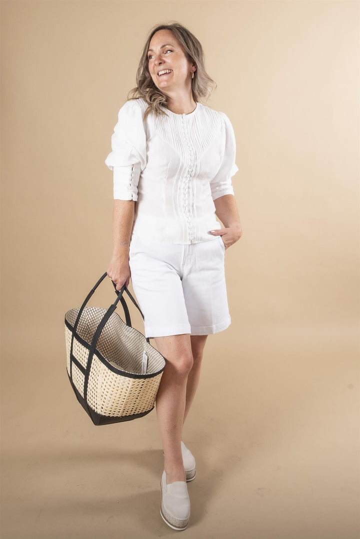 Lara 149 Long Shorts - Bright White