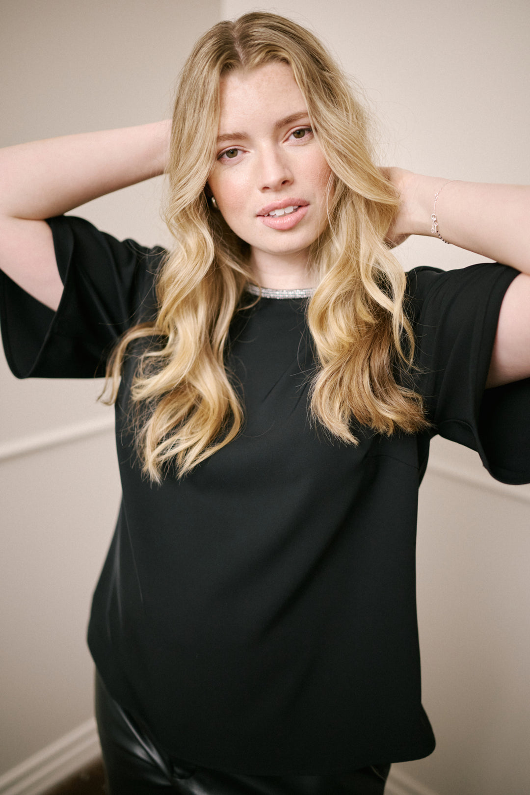 KCalie Blouse - Black deep
