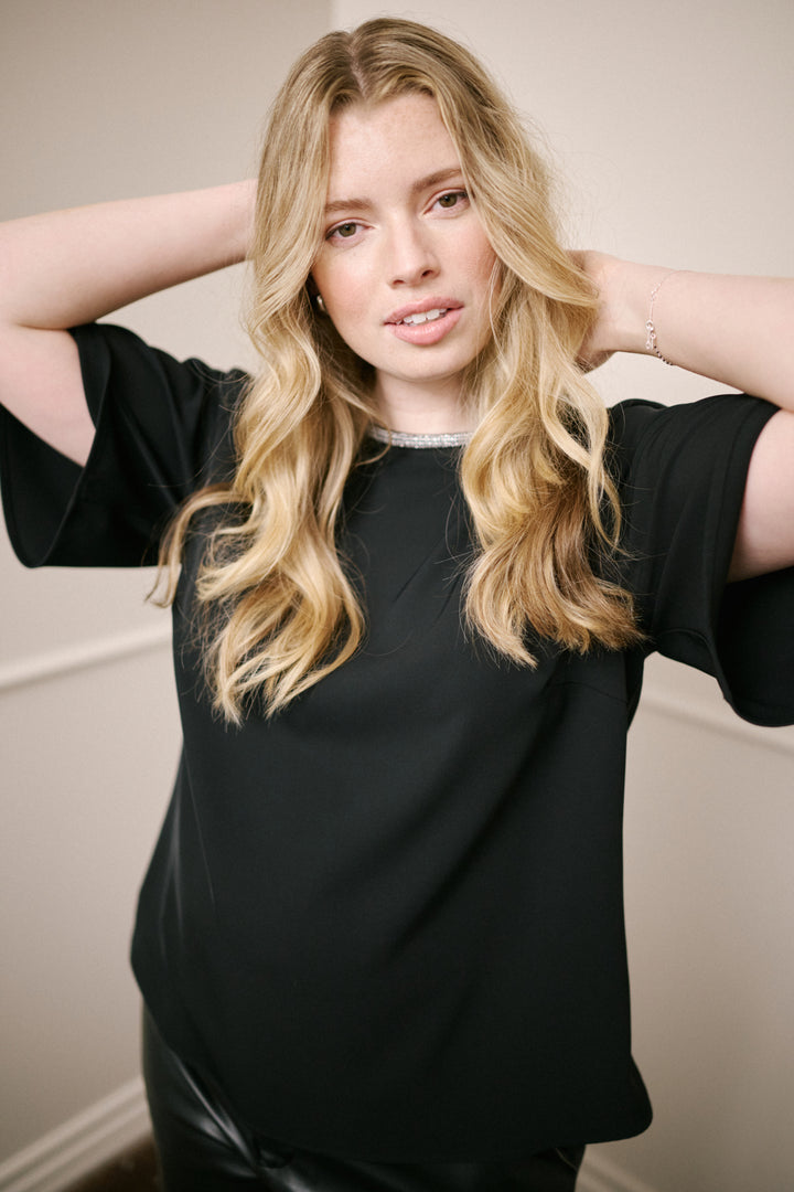 KCalie Blouse - Black deep