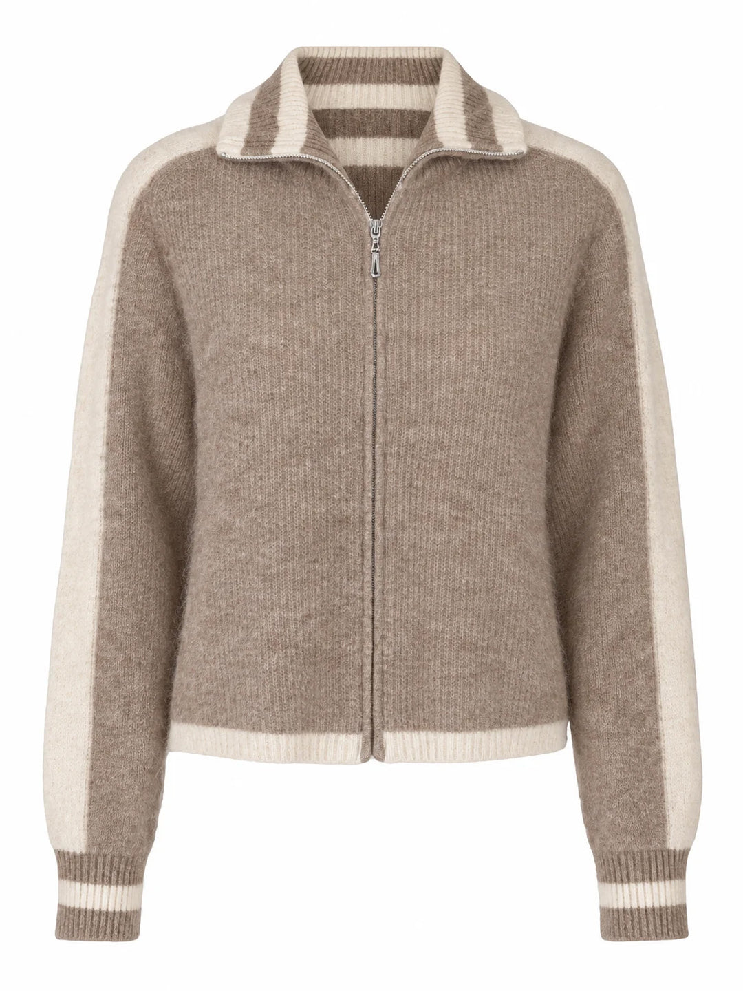 Lyra Knitted Pullover - Walnut