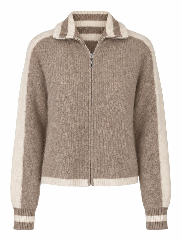 Lyra Knitted Pullover - Walnut