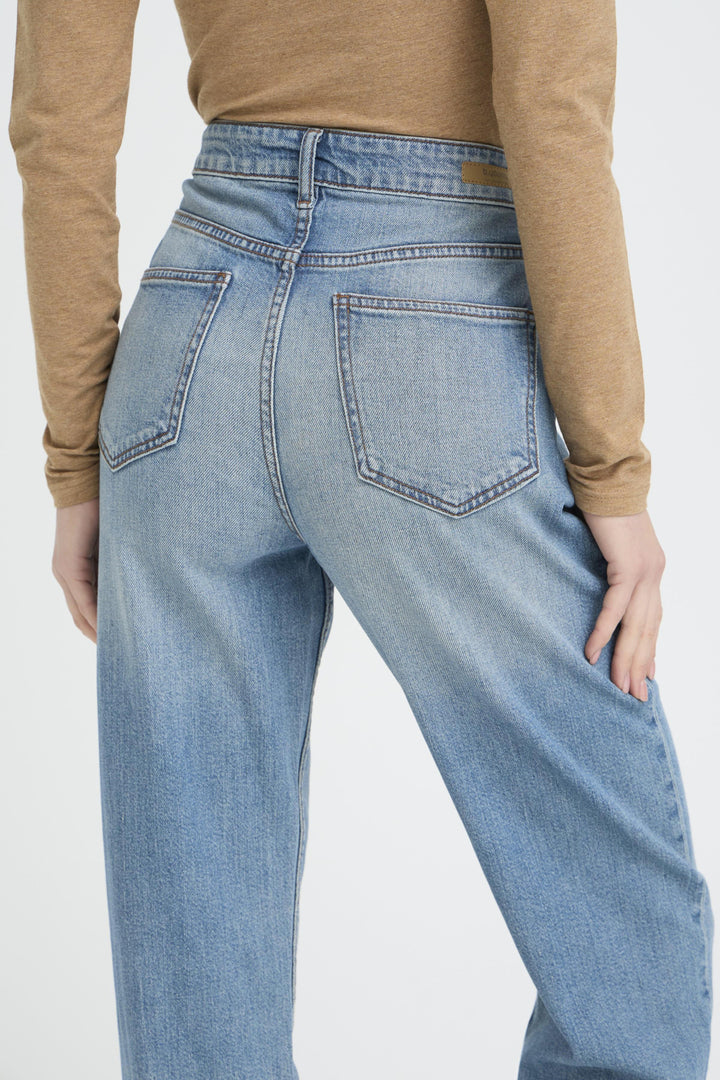 BYLOVITA JEANS - Mid Blue Denim