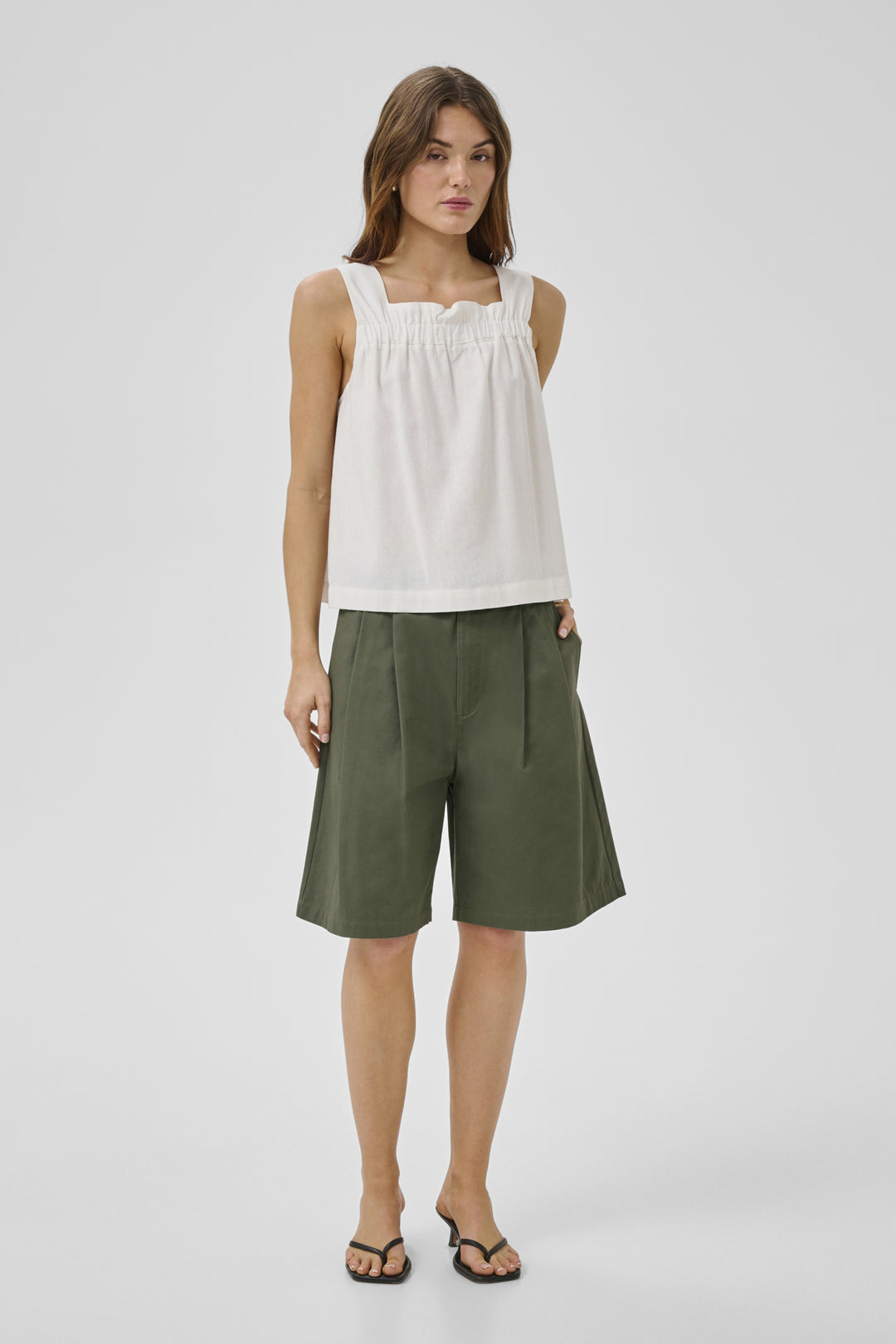 Gisva City Shorts - Light Forest Night