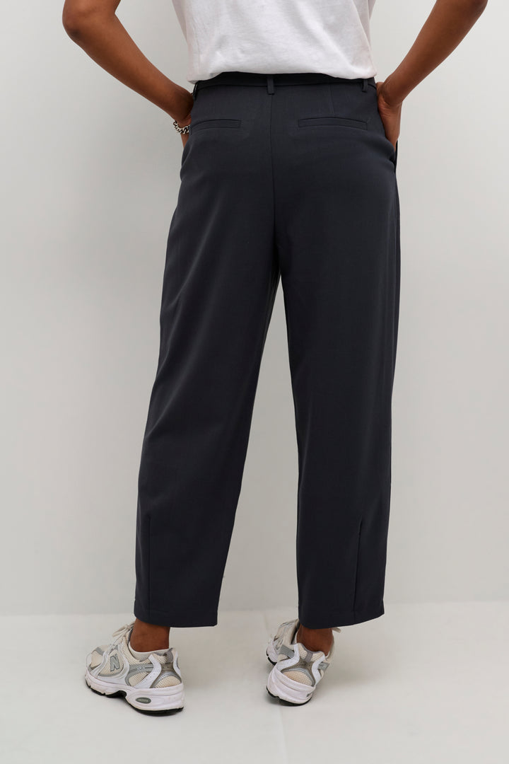KAmerle 7/8 Pants Suiting - Black Oyster