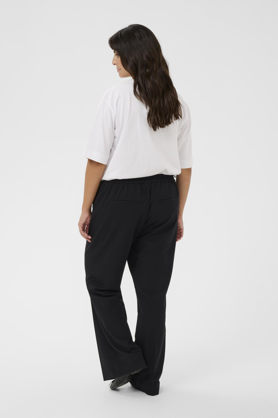KCsakira Flared Pants - Black Deep