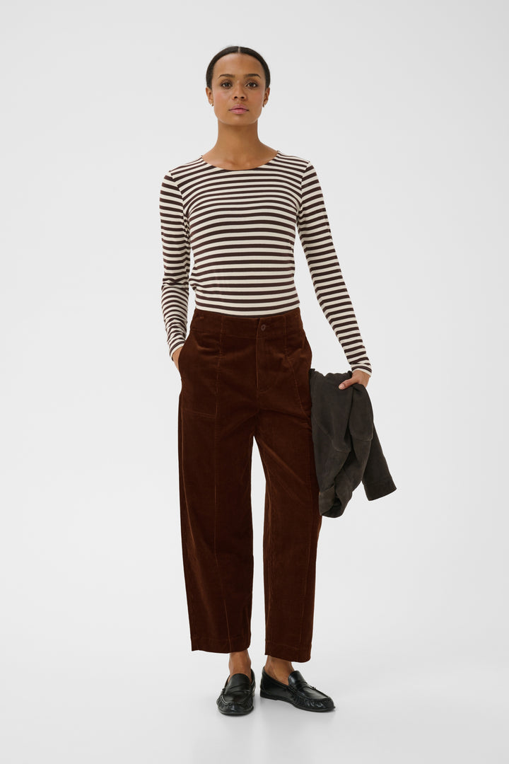 Netta Pants - Downtown Brown