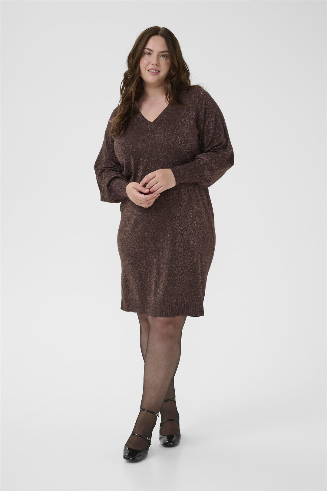 KCregitta Knit Dress - Black Coffee