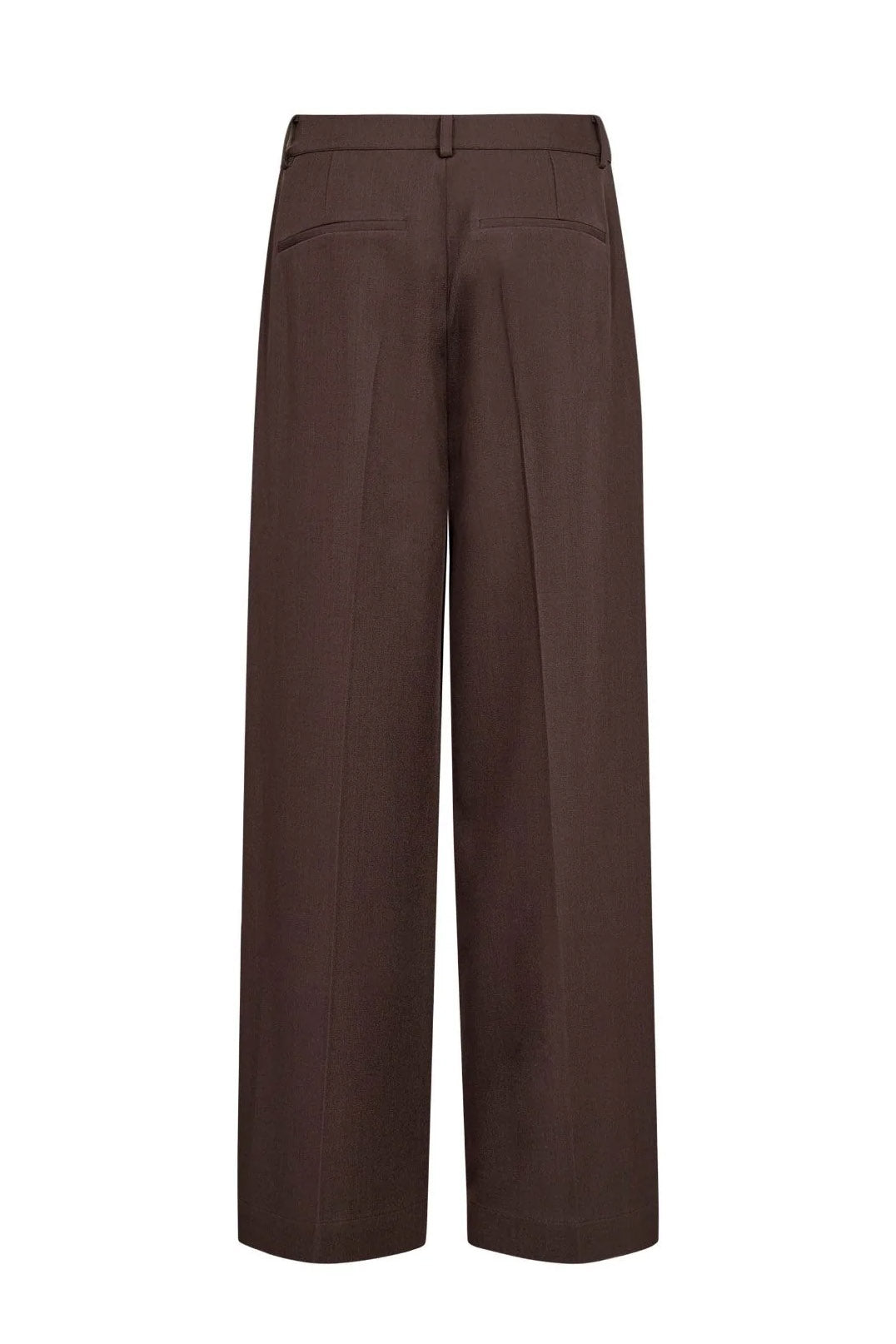 Luna Wide Pant - Dark Brown