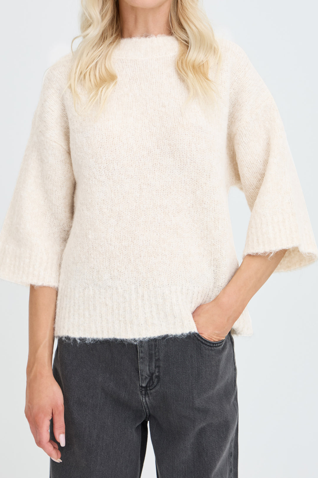 BYNYLA  JUMPER - Birch Melange
