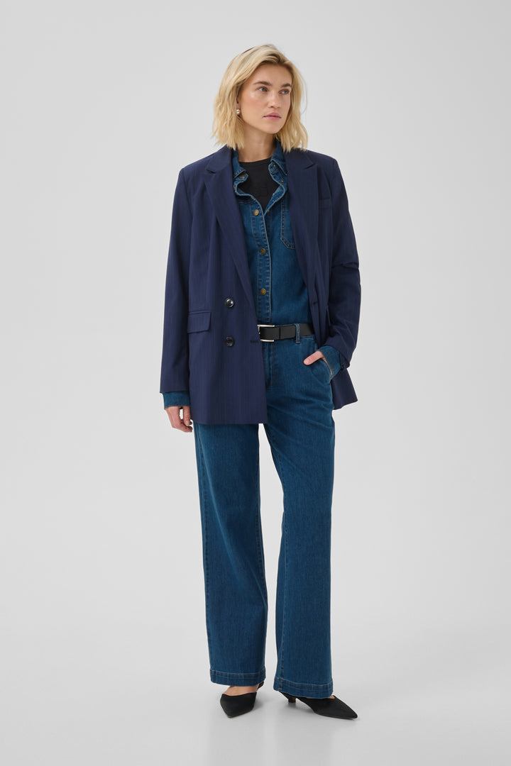 30 THE LARA 115 PANT - Medium Clear Blue Wash