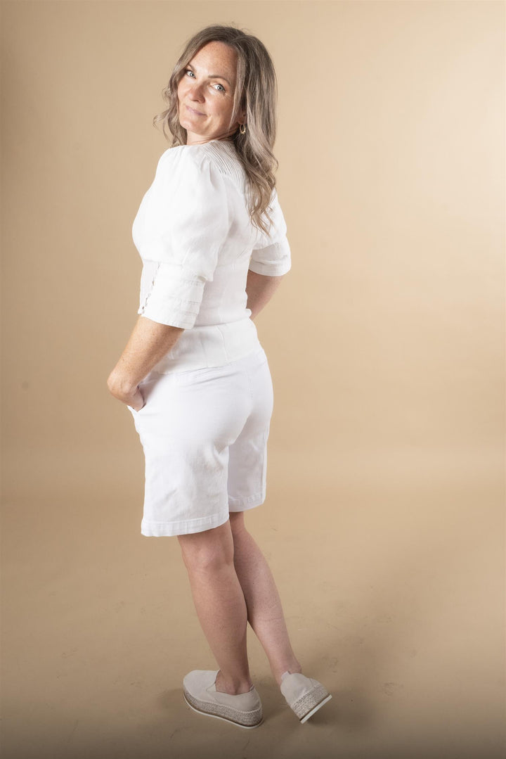 Lara 149 Long Shorts - Bright White