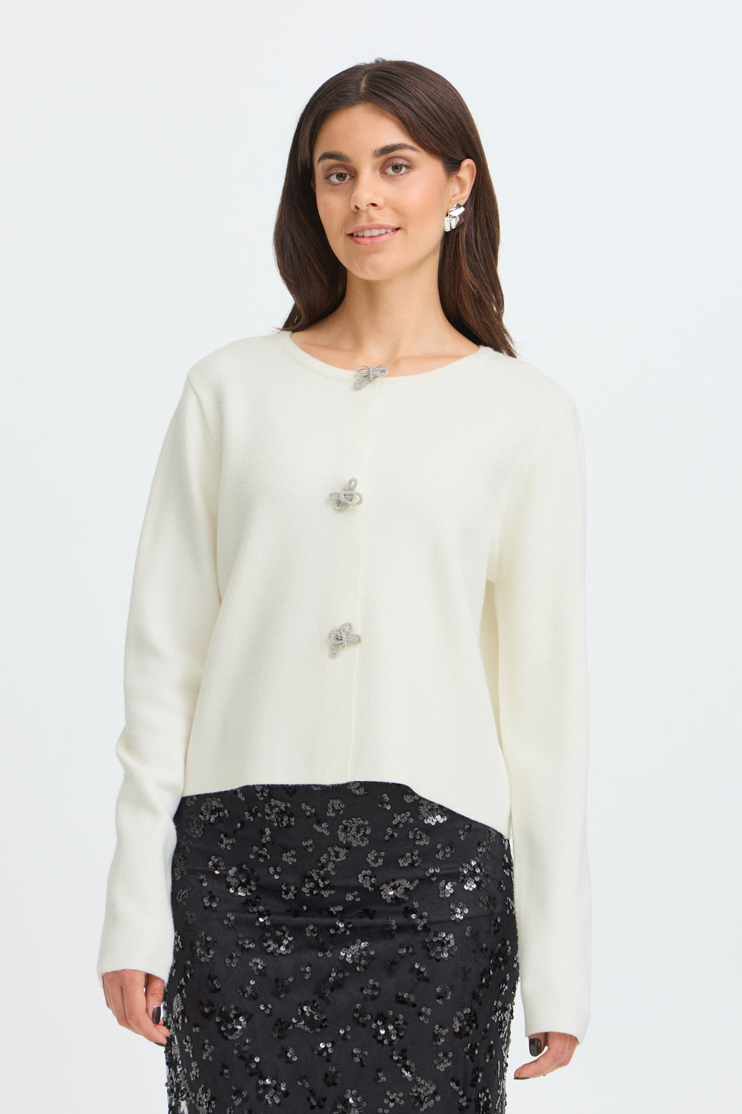 FRSALLY Cardigan - Whisper White