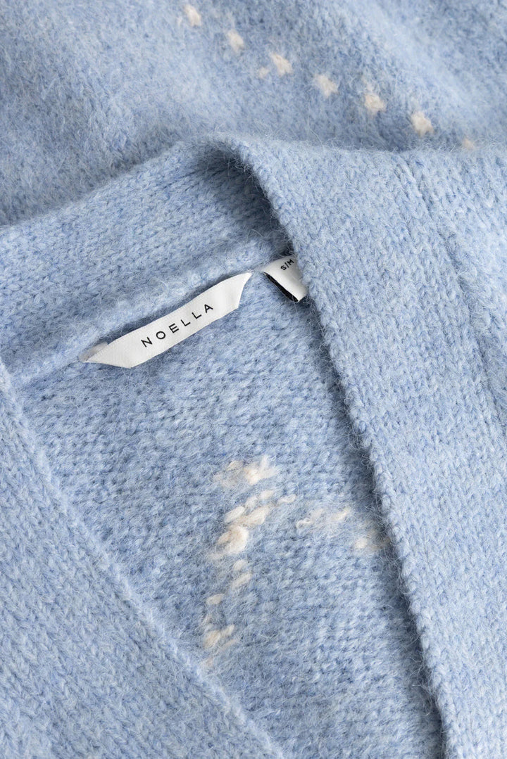Laiana Knit Cardigan - Sky Blue Mix