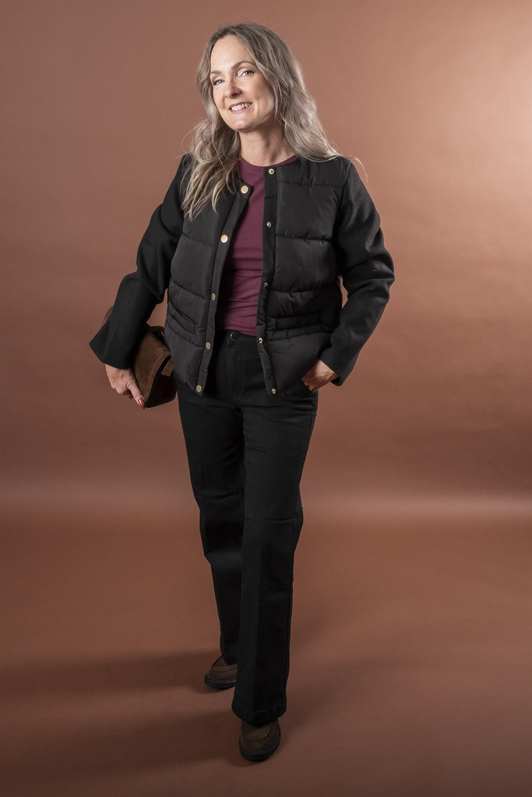 BYBELLINI JACKET - Meteorite