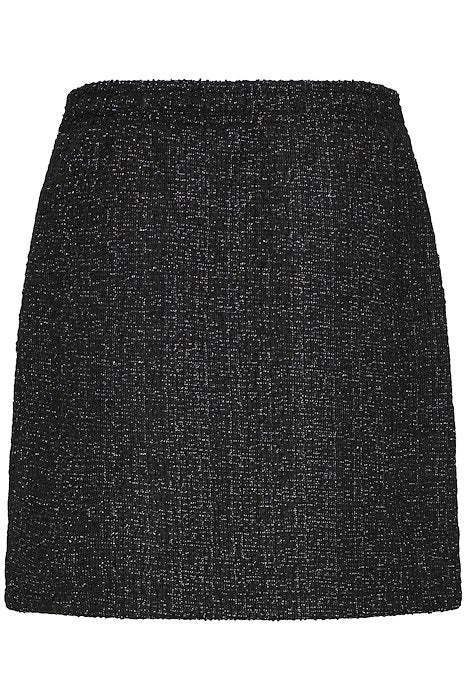 BYPANTHEA SHORT SKIRT - Meteorite