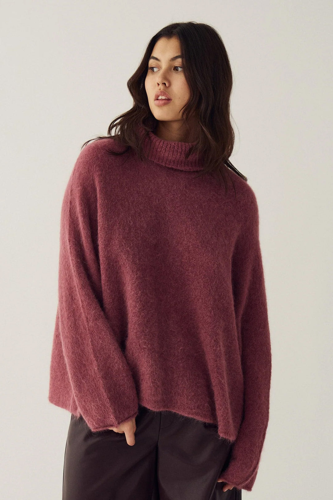 Mattea Knit - Vintage Rose