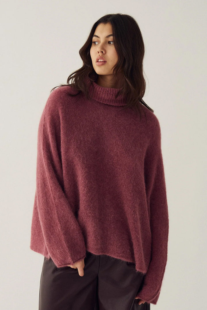 Mattea Knit - Vintage Rose