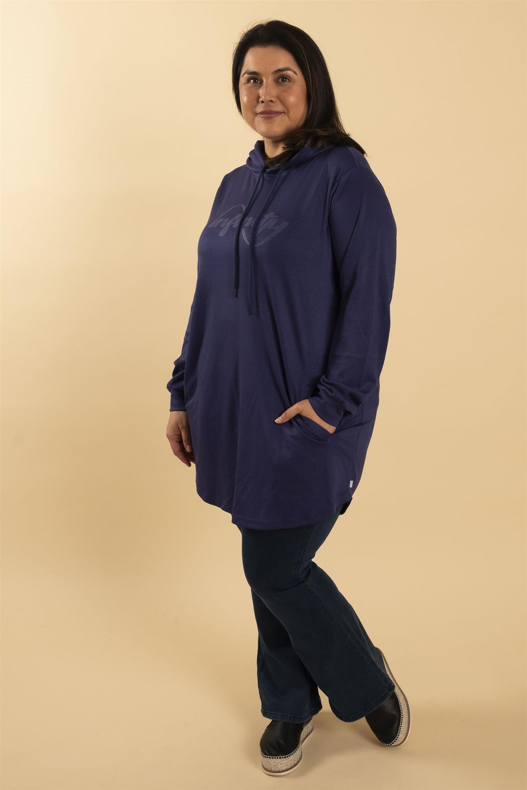 Mya 639 Tunic - Blue Dusk