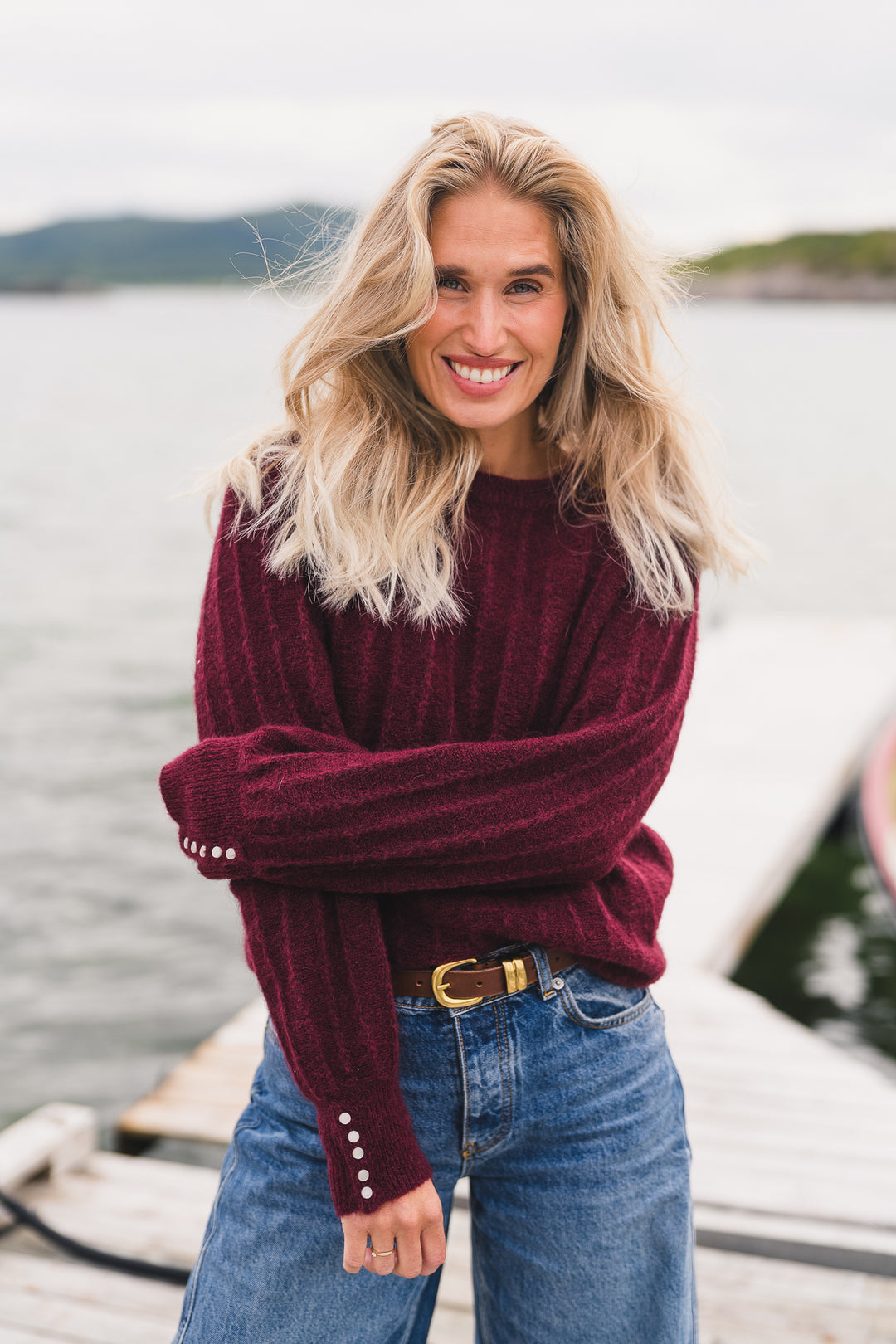 Mira Amalie Pullover - Choco Truffle