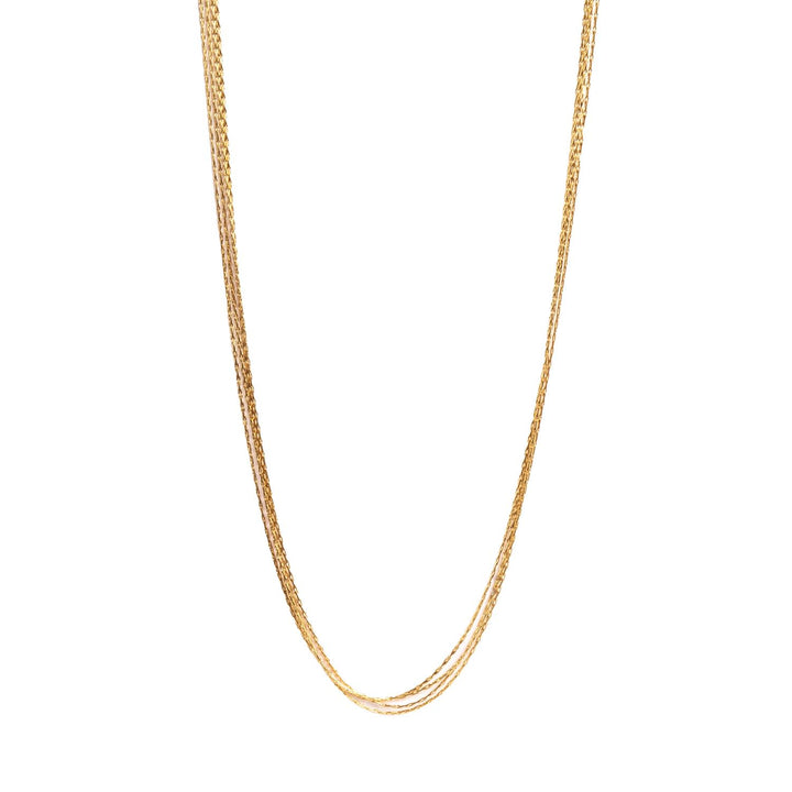 I Know Short Necklace m/Tone Damli - Gold