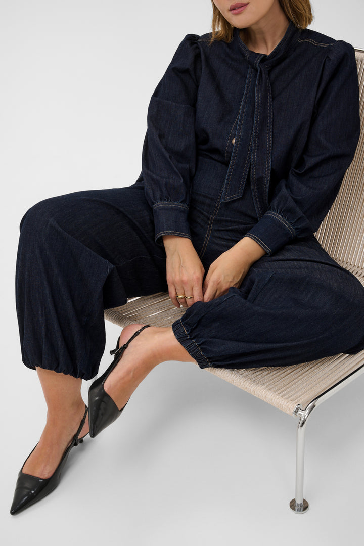 KCmally Denim Jeans - Raw blue denim