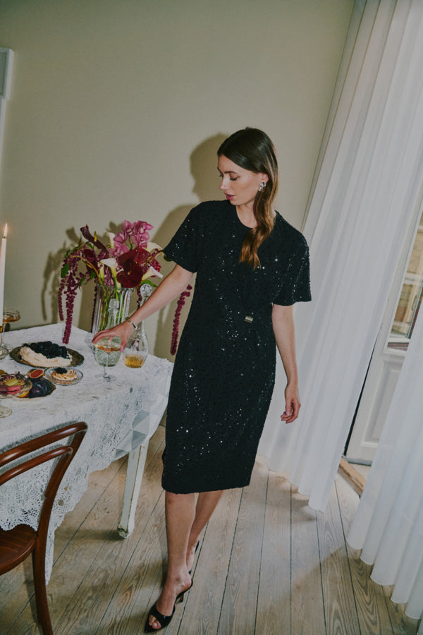 FRZOLANA Dress - Meteorite