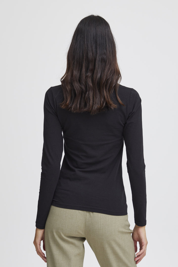 BYPAMILA LS T-SHIRT - JERSEY - Black