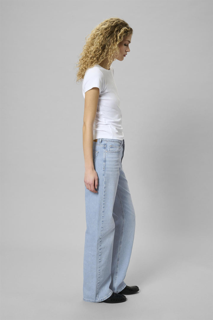 35 THE LOUIS 139 HIGH WIDE Y - Light Blue Wash
