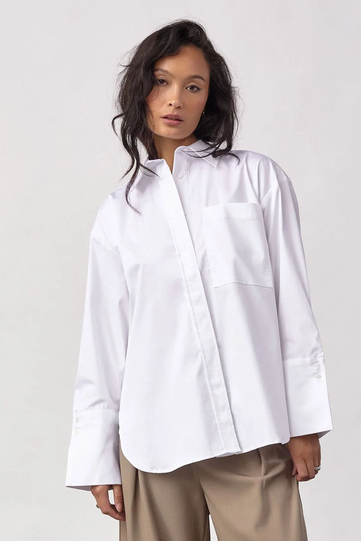 DaliaCC Oversize Shirt - White