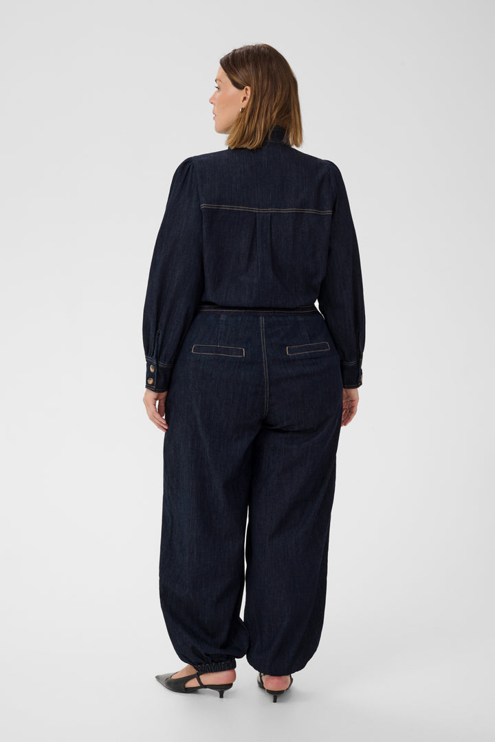 KCmally Denim Jeans - Raw blue denim