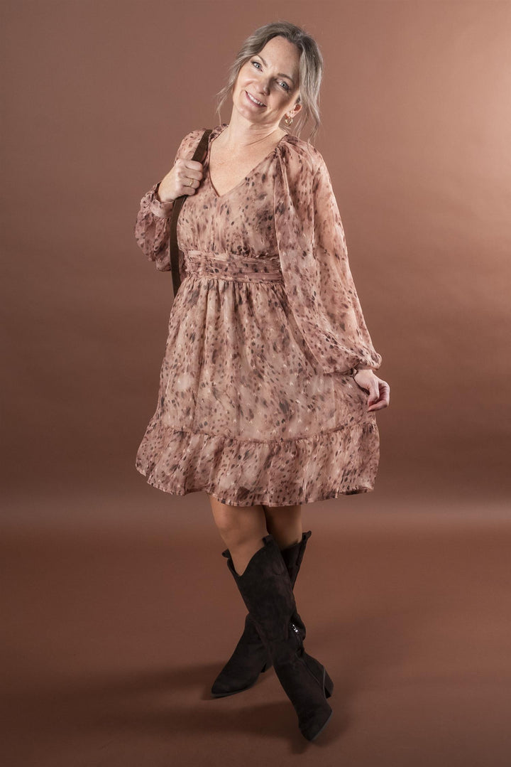 Fione Dress - Beige