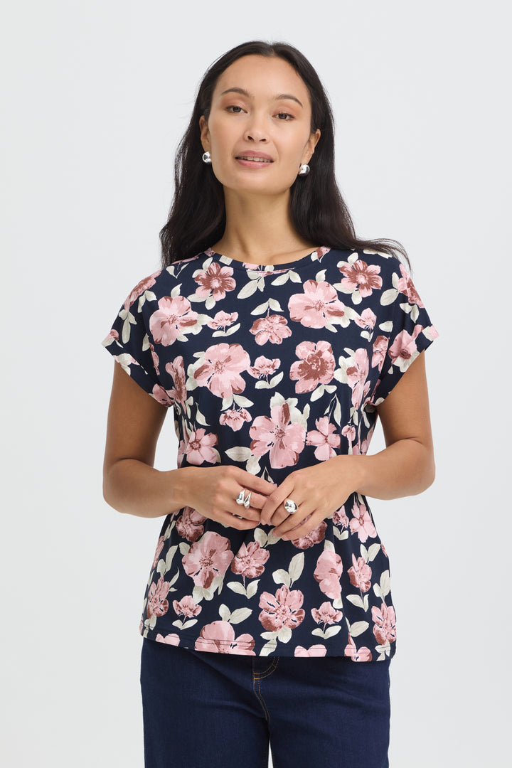 FRSEEN TEE 1 - PETAL POISE SALUTE