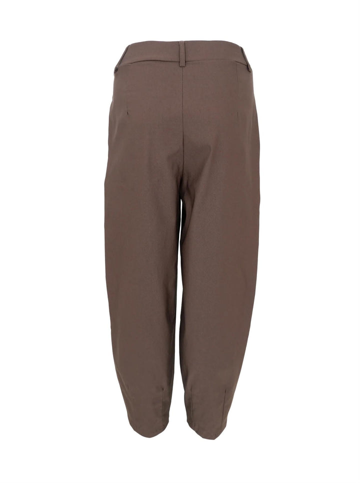 Beverly Barrel Pant - Espresso
