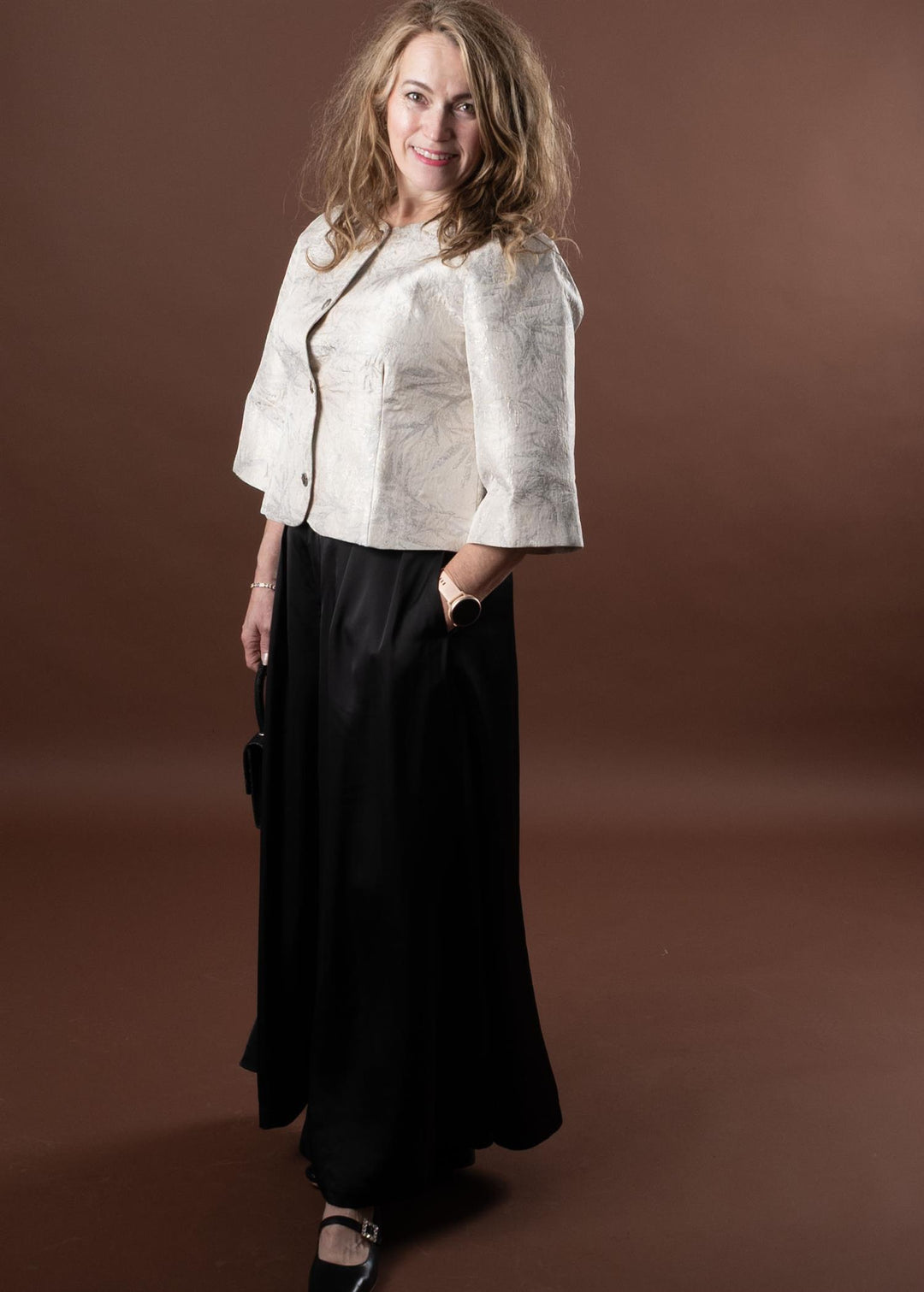 BYDREA SHORT JACKET - Oatmeal