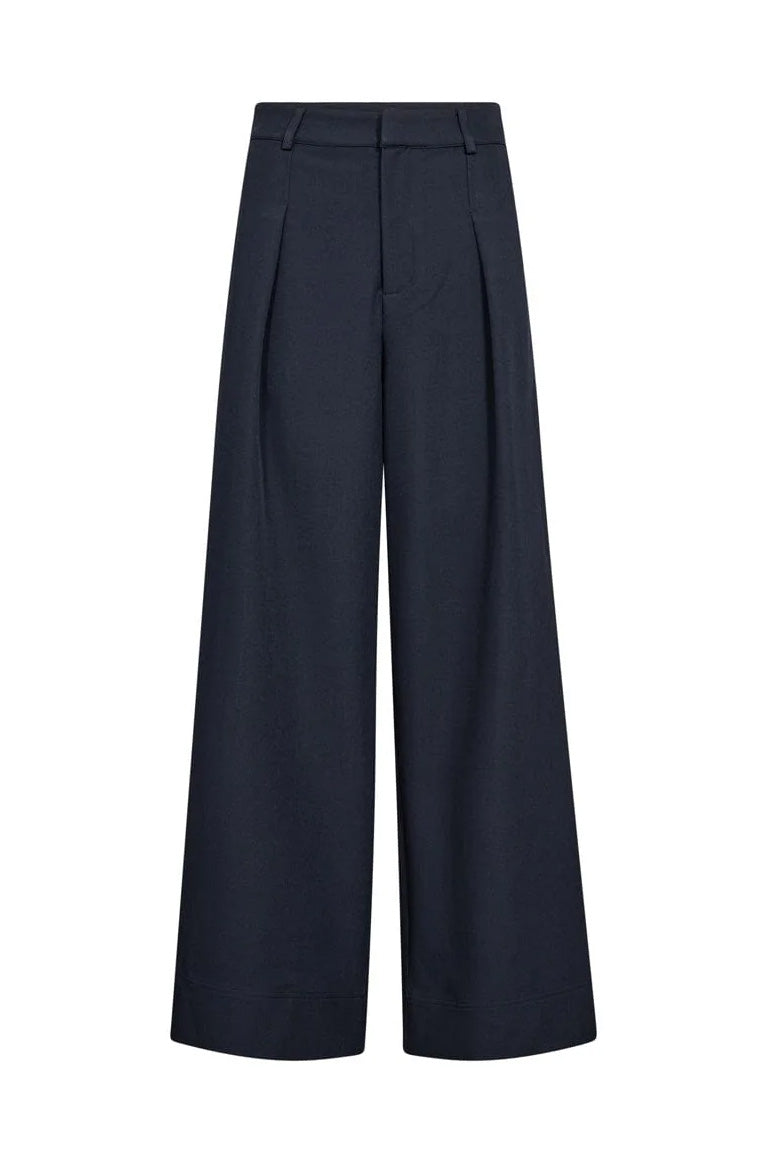 LunaCC Pleat Pant - Navy