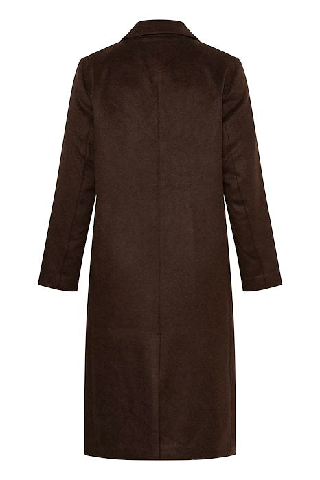 KCminna Blazer Coat - Coffee Bean