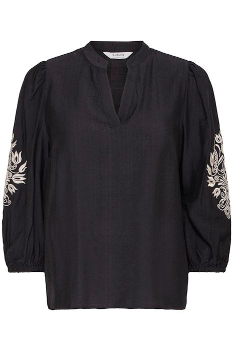 BXIDAMY BLOUSE 2 - Black