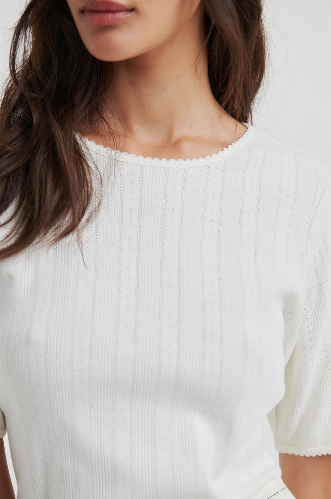 Rosia Shirt Sleeve Tee - Tofu