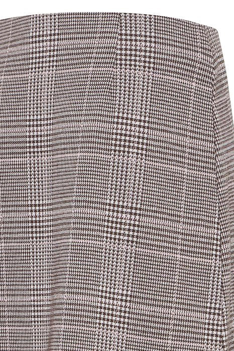 FRBABETT Skirt - HOT FUDGE W. PINK CHECK
