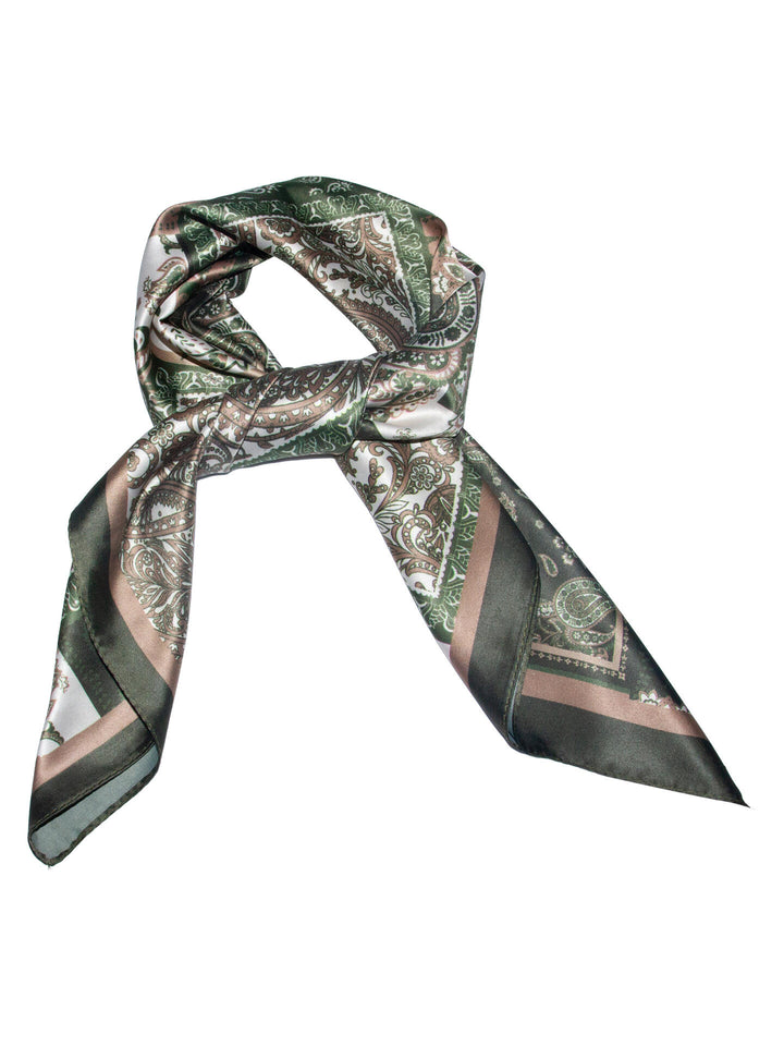 Skjerf Klassisk Paisley - Green