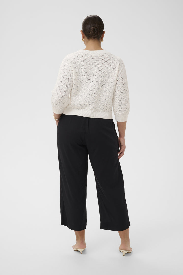 KCmille Cropped Pants - Black Deep