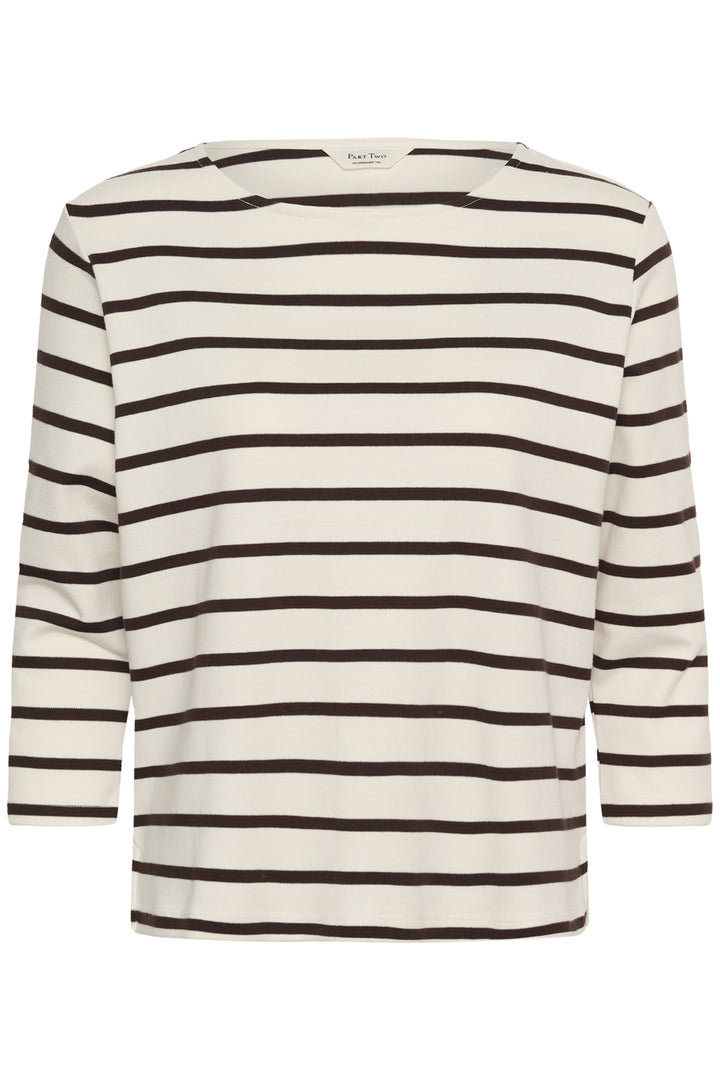 Nela T-shirt - Mole Stripe