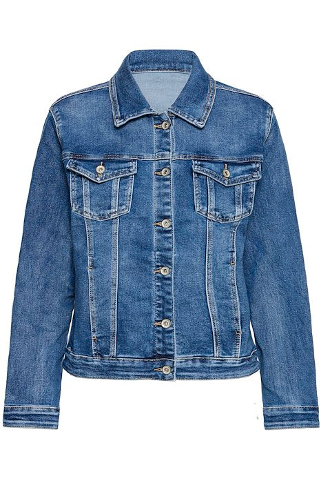 SKYE DENIM JACKET - Denim Blue