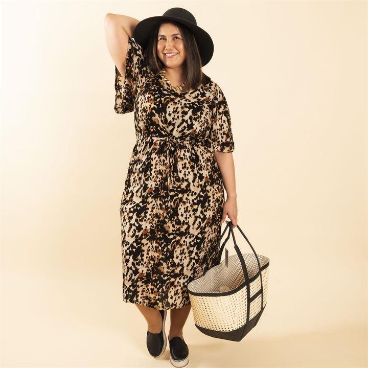 KCami Dress - Leopard Print