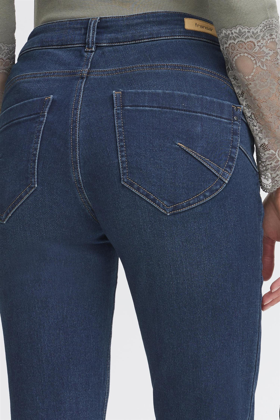 FRVILJA PAM Jeans - Sea blue denim